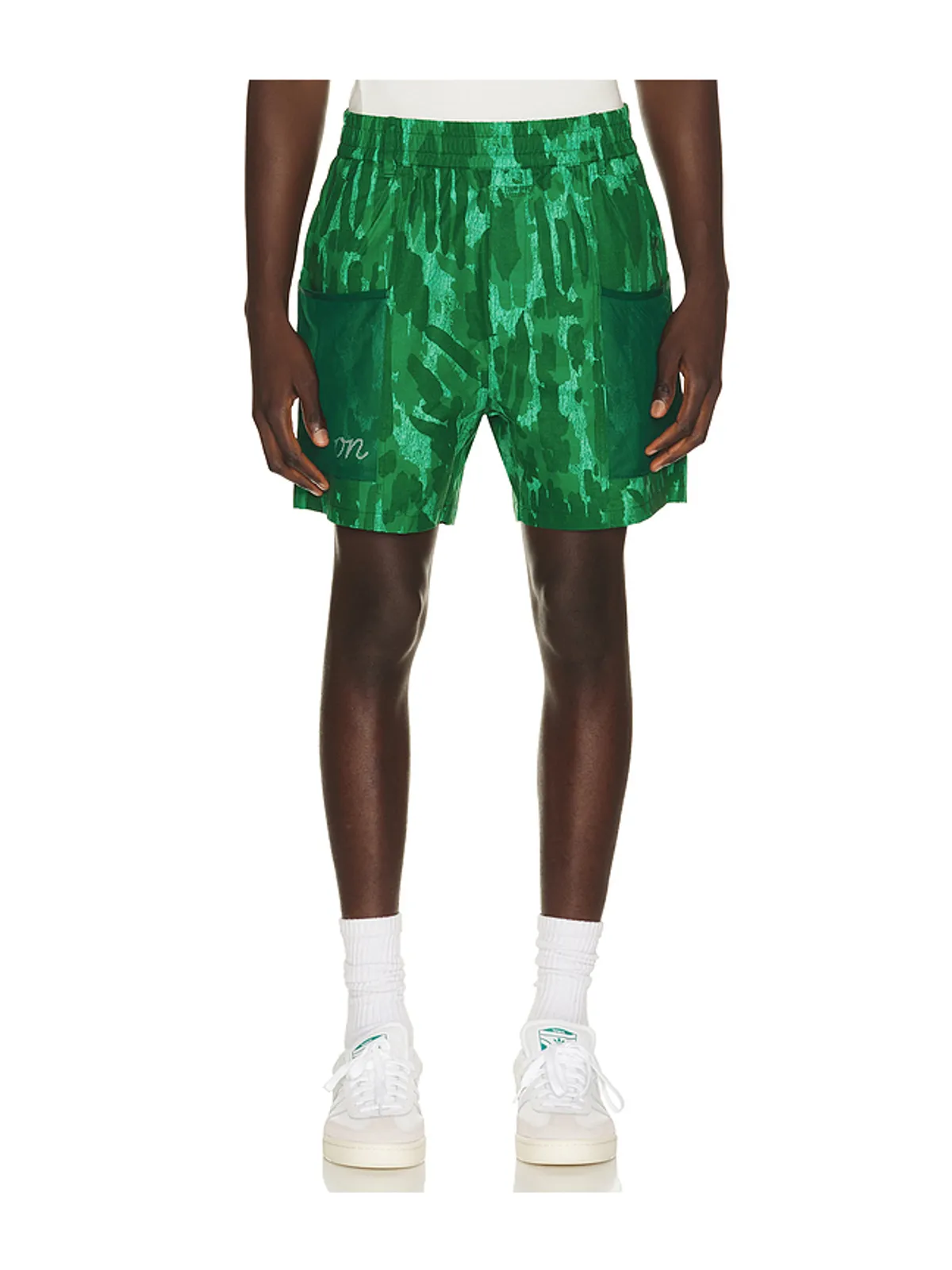 Malbon x Golf & Bass Club Mesh Basket Pocket Short - 画像1