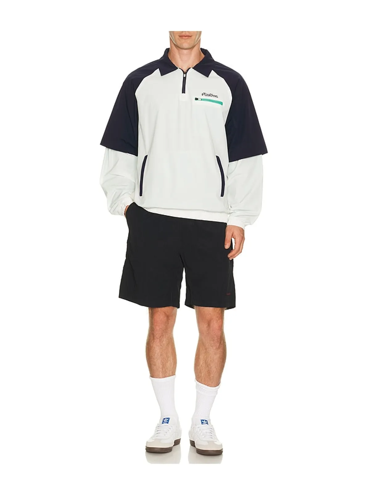 Malbon シャツ - White,Navy. - 画像3