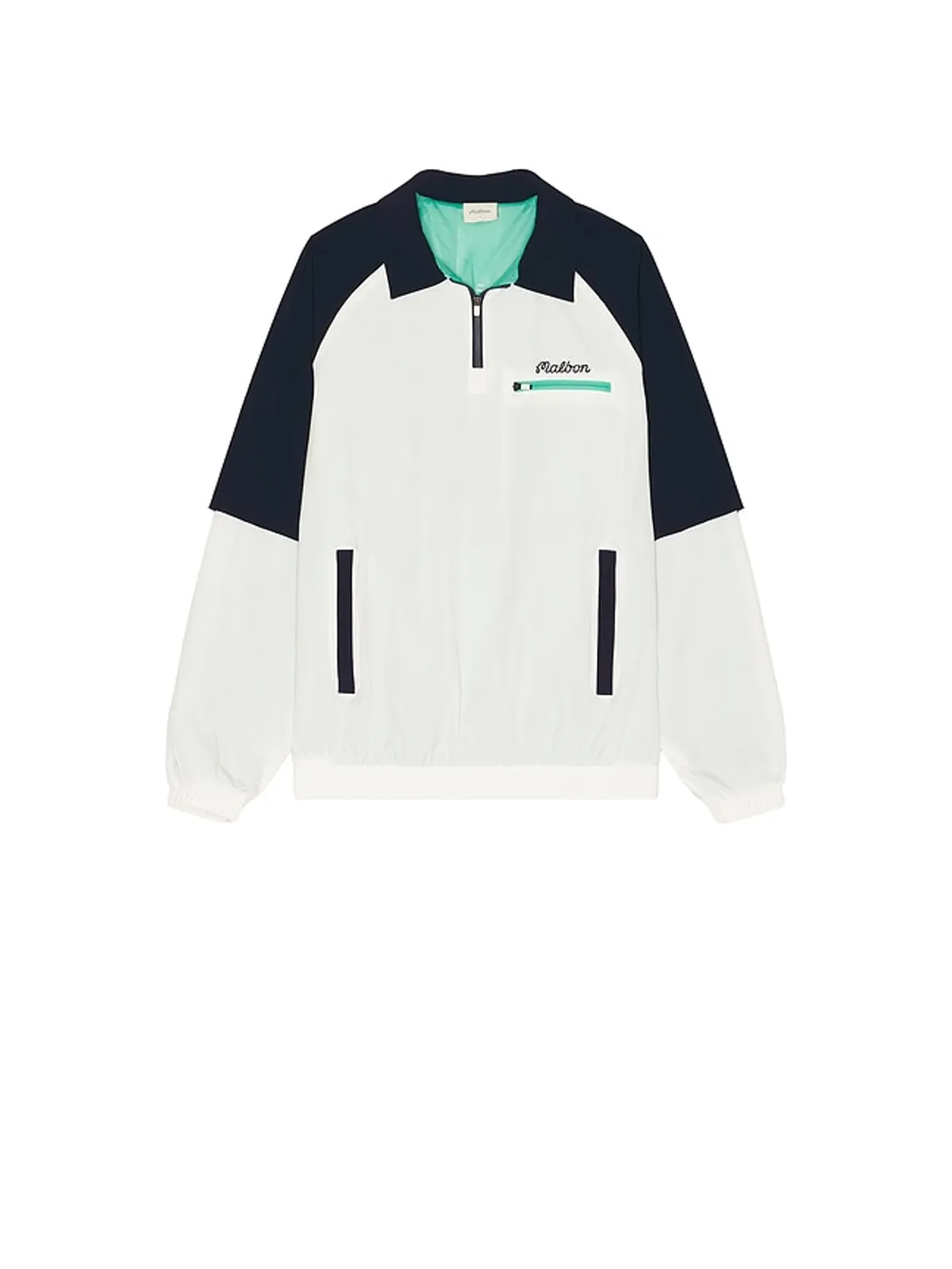 Malbon シャツ - White,Navy. - 画像4