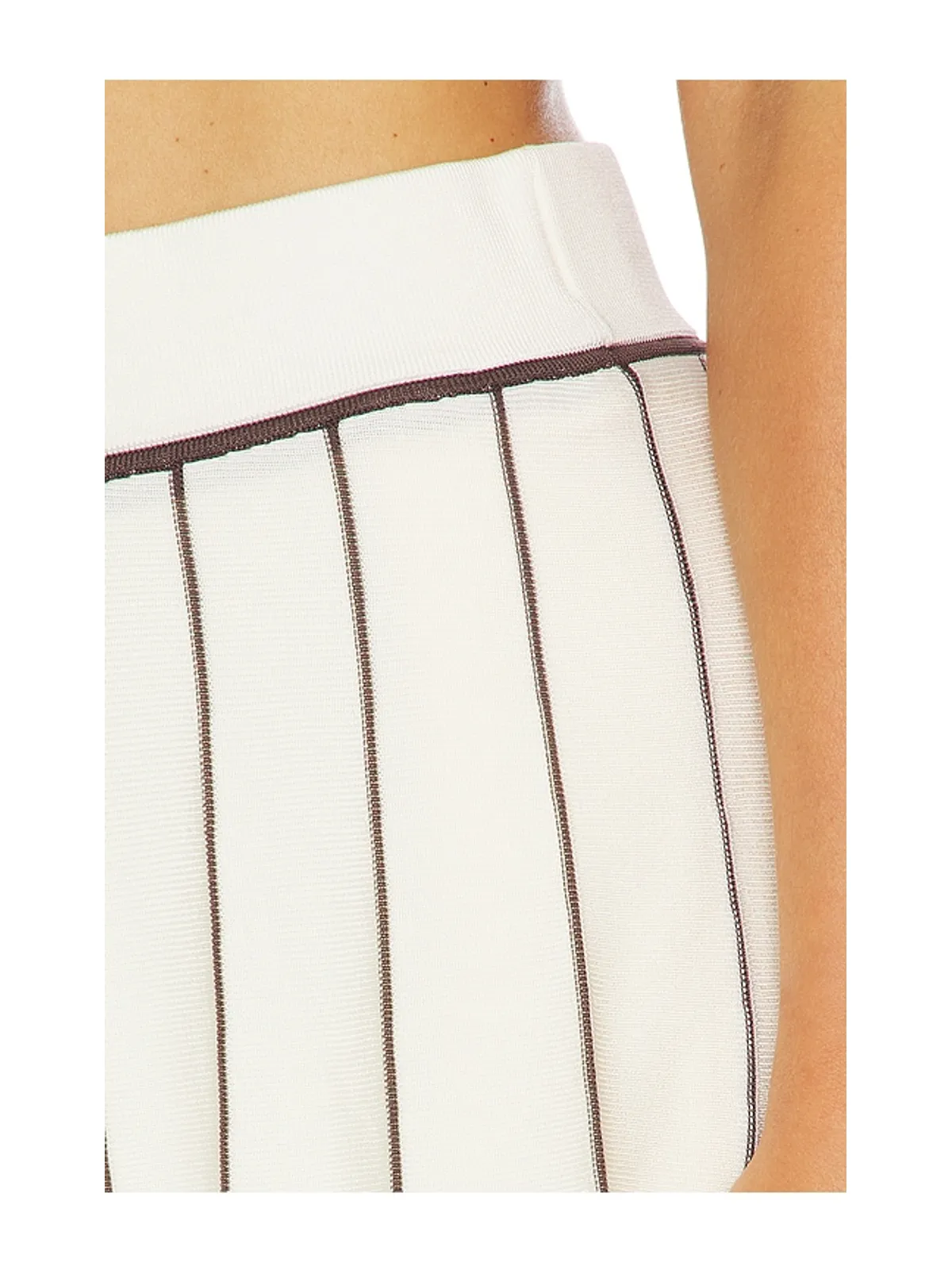 Malbon AURORA ミニスカート - Cream,Brown. - 画像6
