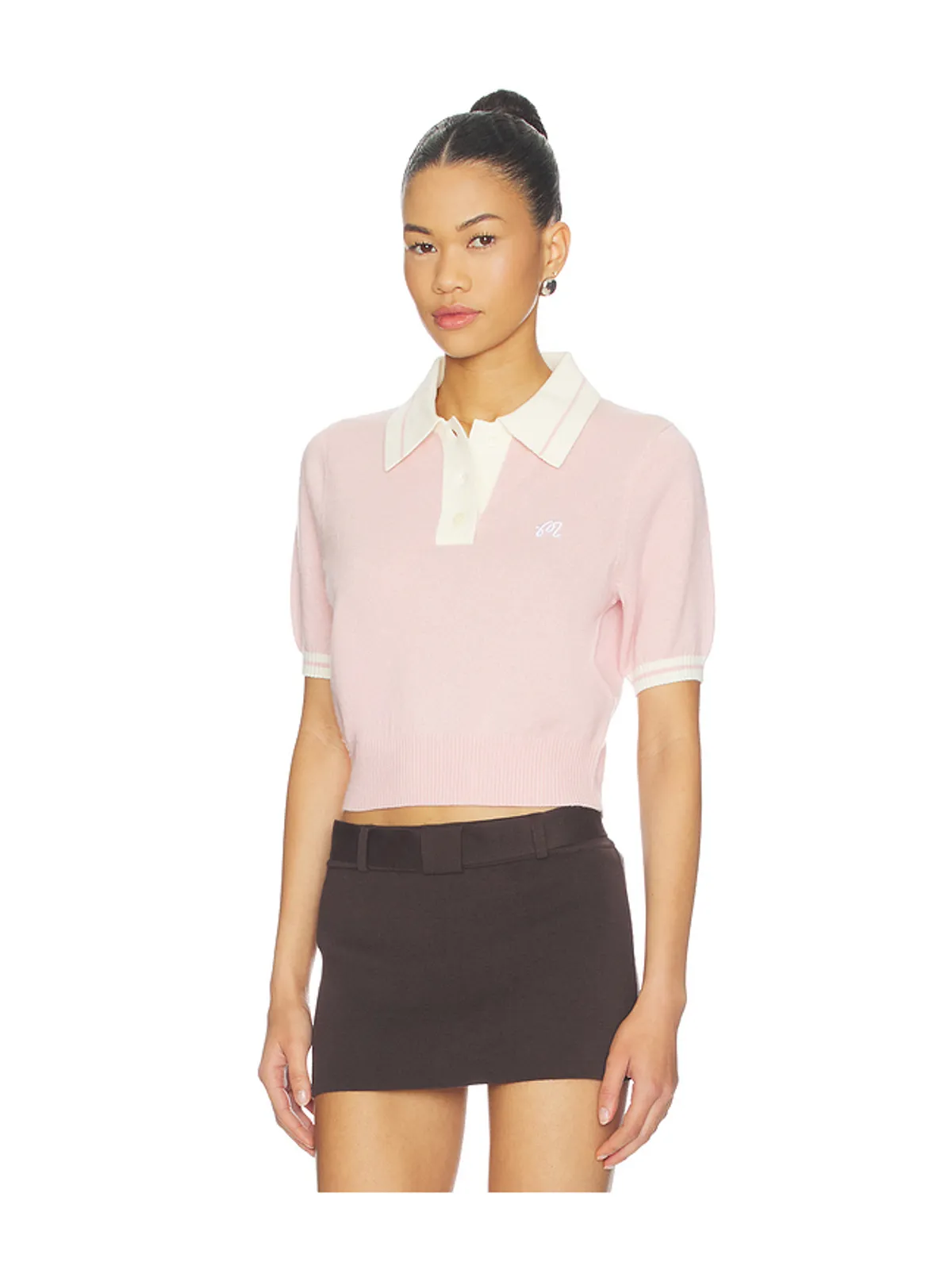 Malbon MIKAYLA ニットポロトップ - 画像2