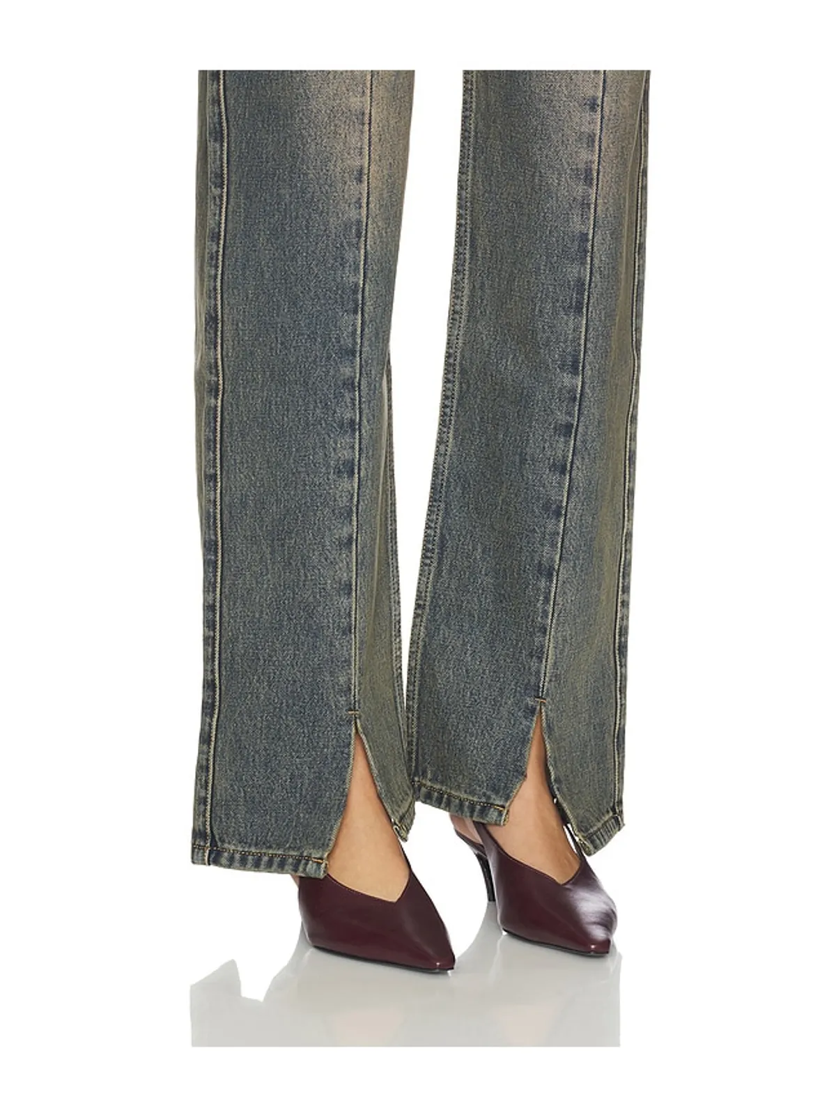 Mimchik SPLIT HEM デニム - 画像6