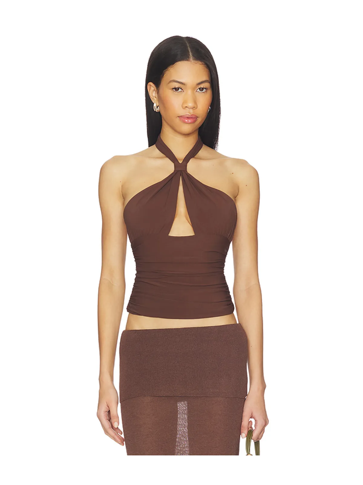 Mimchik PIPER KNOTTED HALTER トップ - 画像1