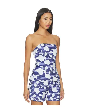 MILLY ADELINE トップ - Navy,White. - サムネイル2