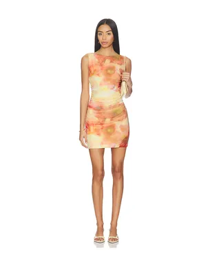 MINKPINK ARIA ドレス - Lemon,Orange. - サムネイル1