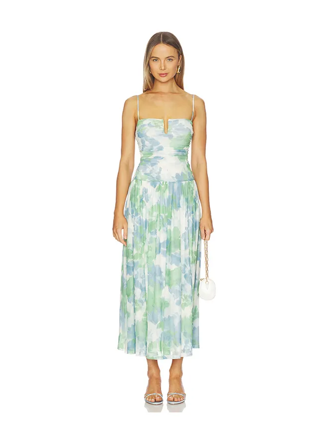 MINKPINK MINKPINK CARRIE ドレス - Green, Blue.の商品画像