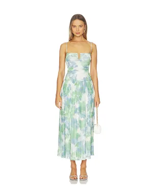 MINKPINK CARRIE ドレス - Green, Blue. - サムネイル1