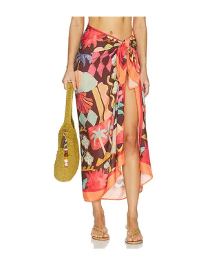 MINKPINK ISOLA スカート - Orange,Brown. - サムネイル1