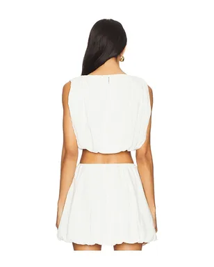 MINKPINK Alexa Bubble Crop Top - サムネイル3