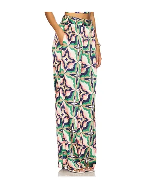 MISA Los Angeles RESHMA パンツ - Cream,Green. - サムネイル2