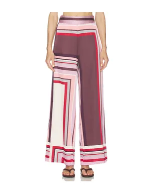 MISA Los Angeles IZZIE パンツ - Pink,Brown. - サムネイル1