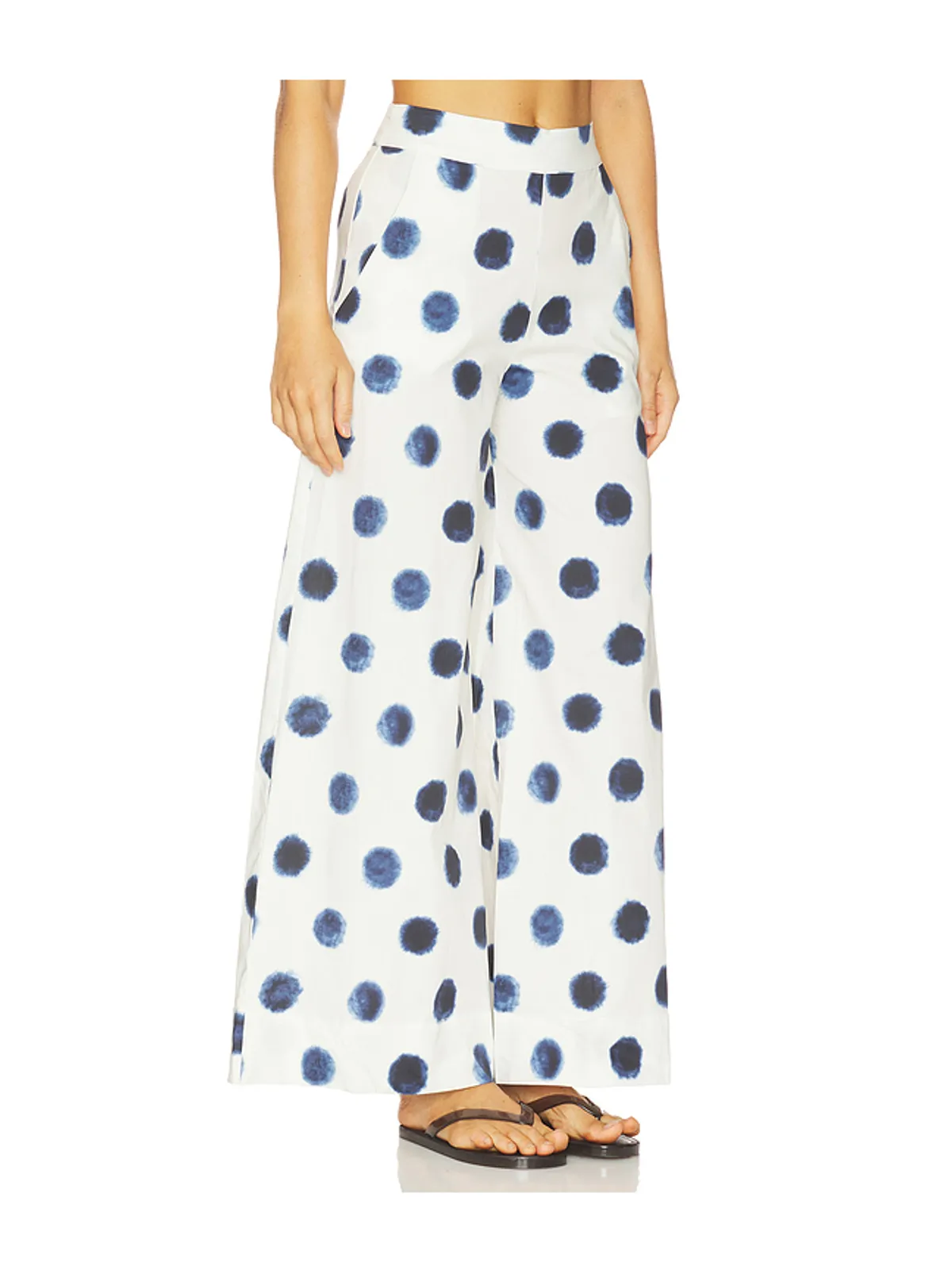 MISA Los Angeles BILLIE パンツ - White,Navy. - 画像2