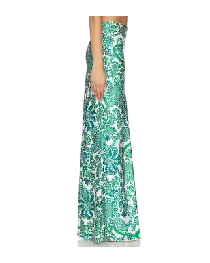 MISA Los Angeles SIERRA スカート - White,Green. - サムネイル3