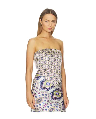 MISA Los Angeles MAE トップ - Ivory,Purple. - サムネイル2