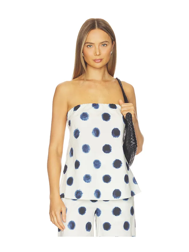MISA Los Angeles MISA Los Angeles YASSI トップ - White,Navy.の商品画像