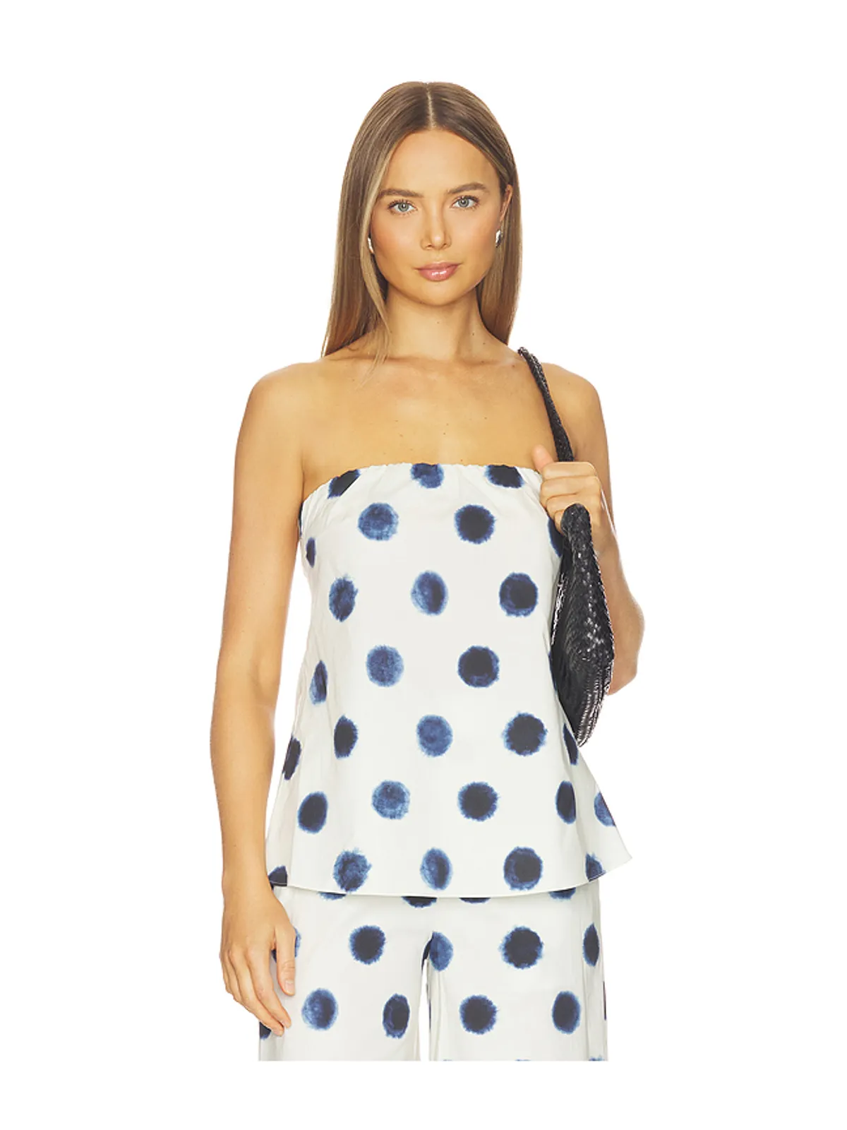 MISA Los Angeles YASSI トップ - White,Navy. - 画像1