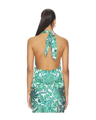 MISA Los Angeles FERN トップ - White,Green. - サムネイル3