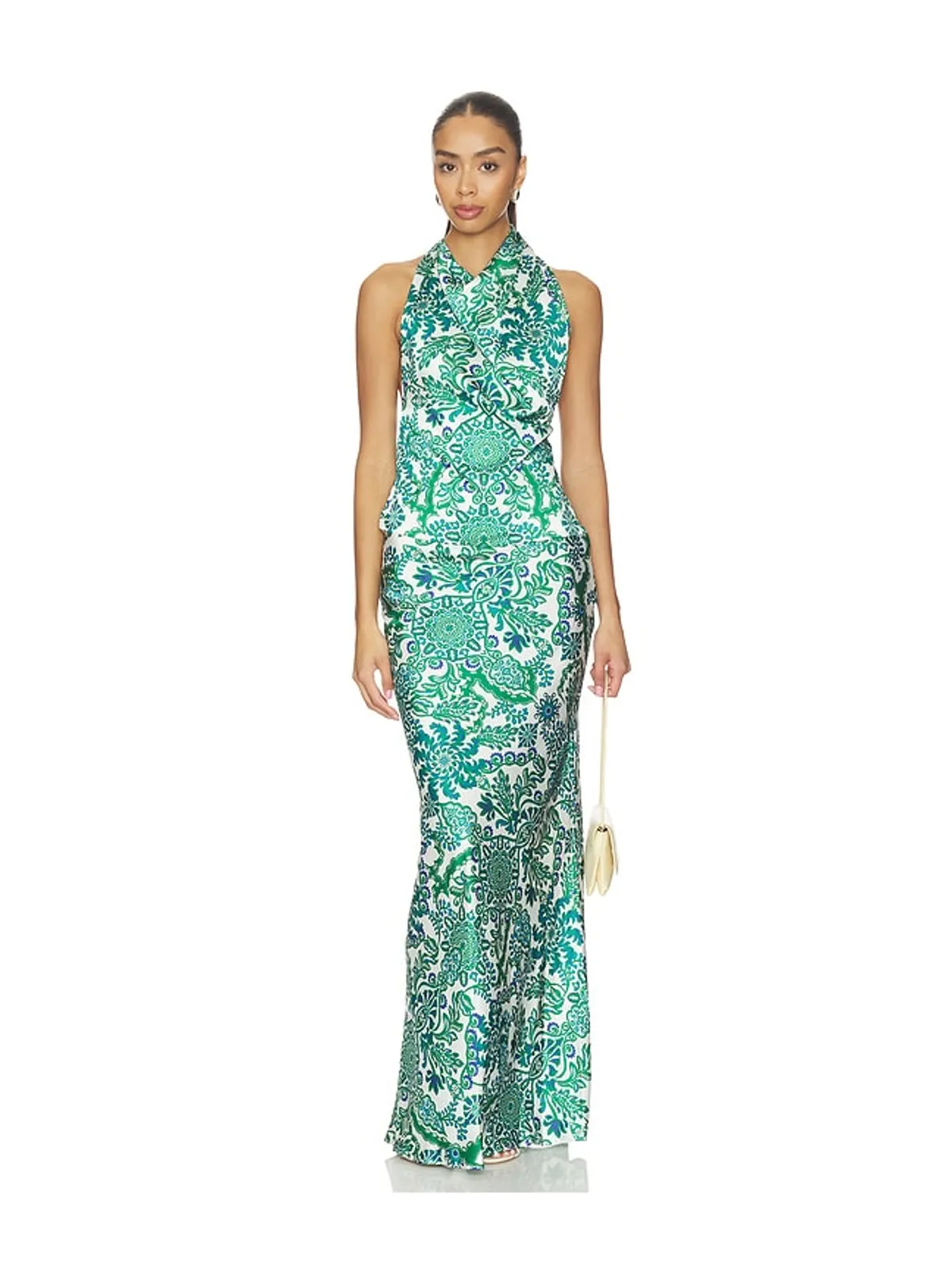 MISA Los Angeles FERN トップ - White,Green. - 画像4