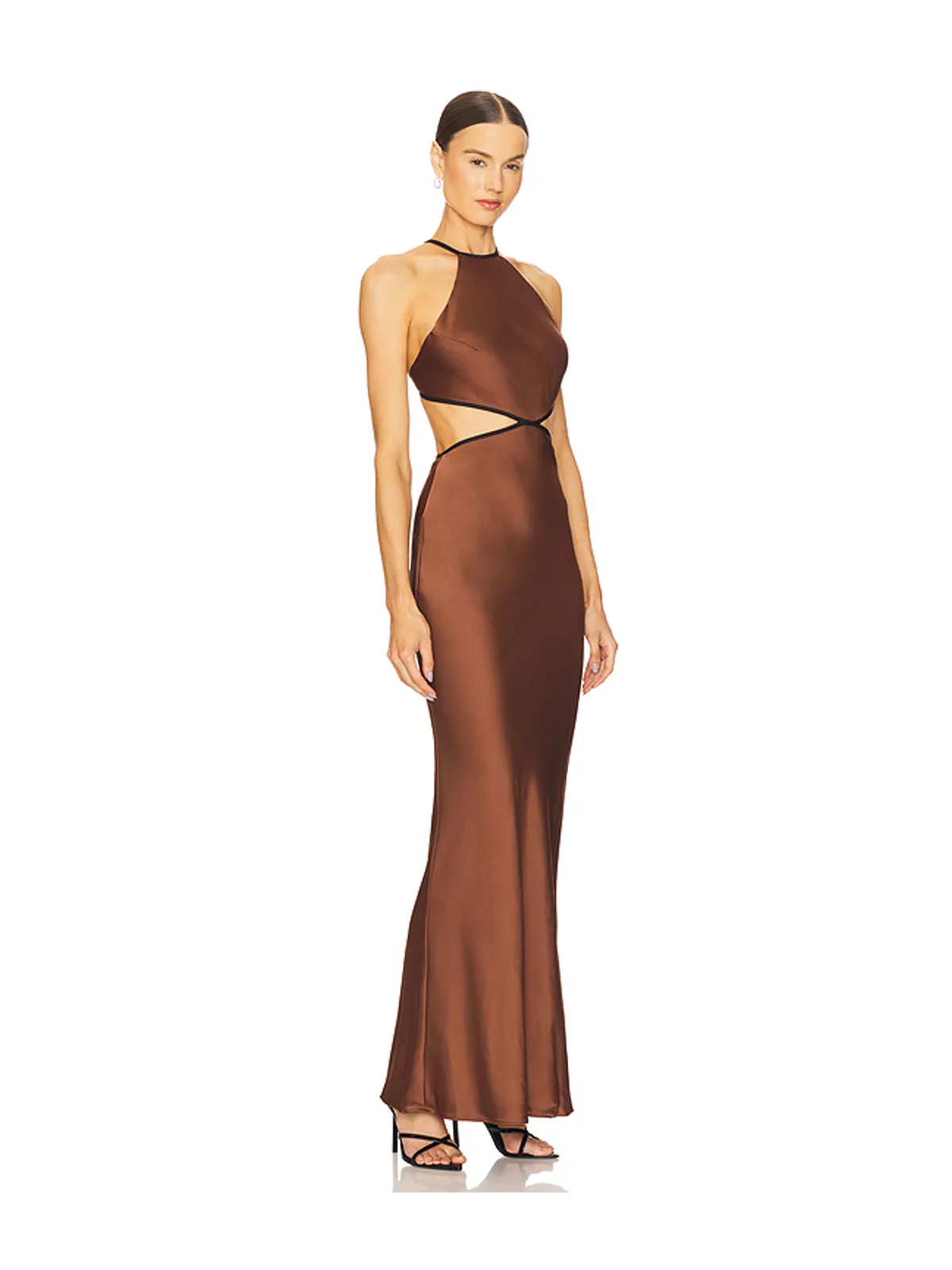 MISHA EDEM バックレスマキシドレス - 画像2