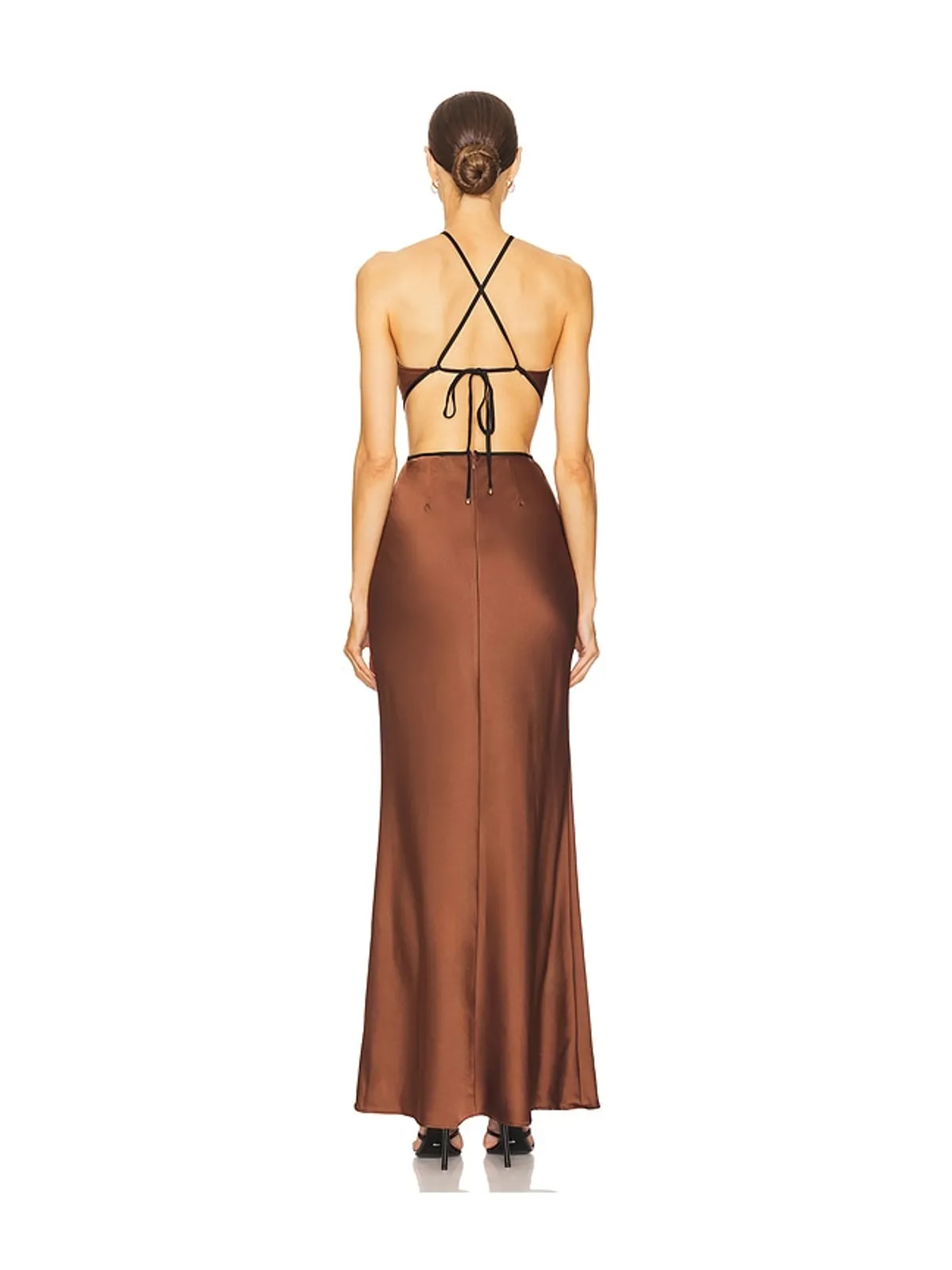 MISHA EDEM バックレスマキシドレス - 画像3