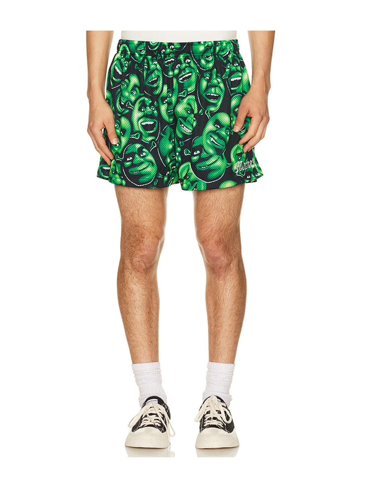 Market ショートパンツ - Black,Green. - 画像1