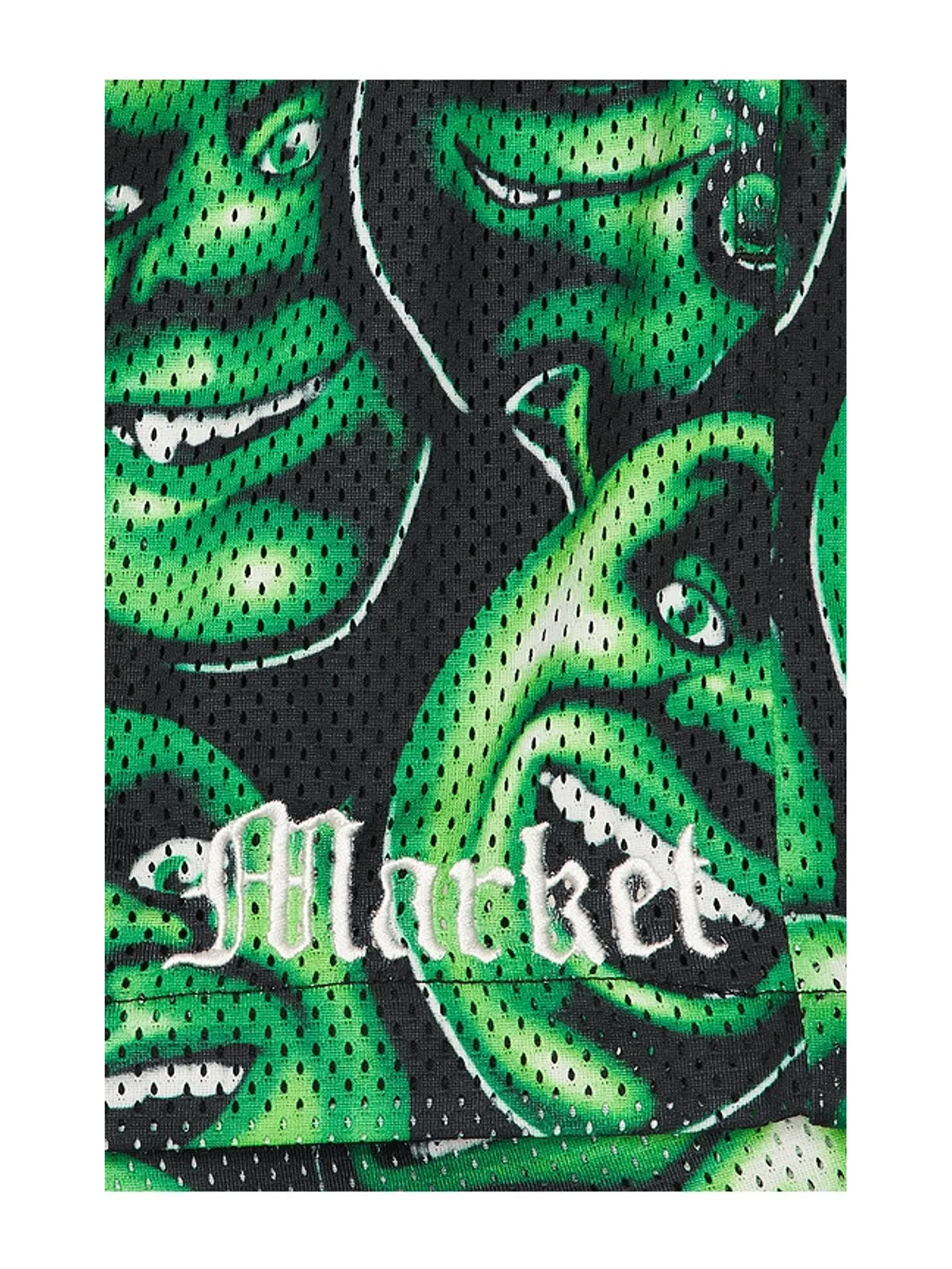 Market ショートパンツ - Black,Green. - 画像5