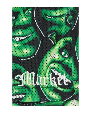 Market ショートパンツ - Black,Green. - サムネイル5