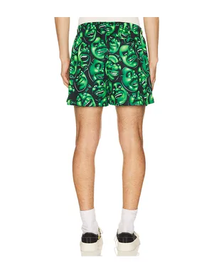 Market ショートパンツ - Black,Green. - サムネイル2