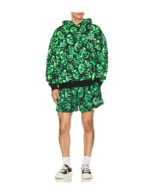 Market ショートパンツ - Black,Green. - サムネイル3