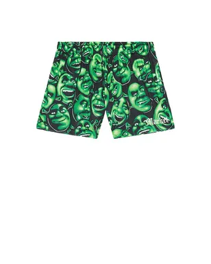 Market ショートパンツ - Black,Green. - サムネイル4
