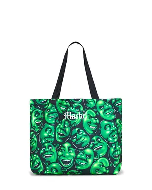 Market トートバッグ - Black,Green. - サムネイル1