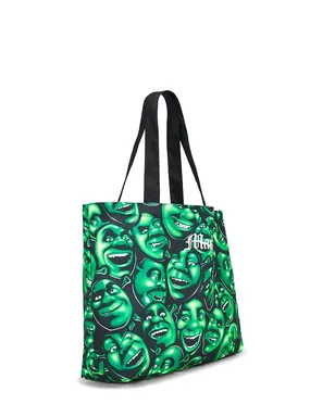 Market トートバッグ - Black,Green. - サムネイル3