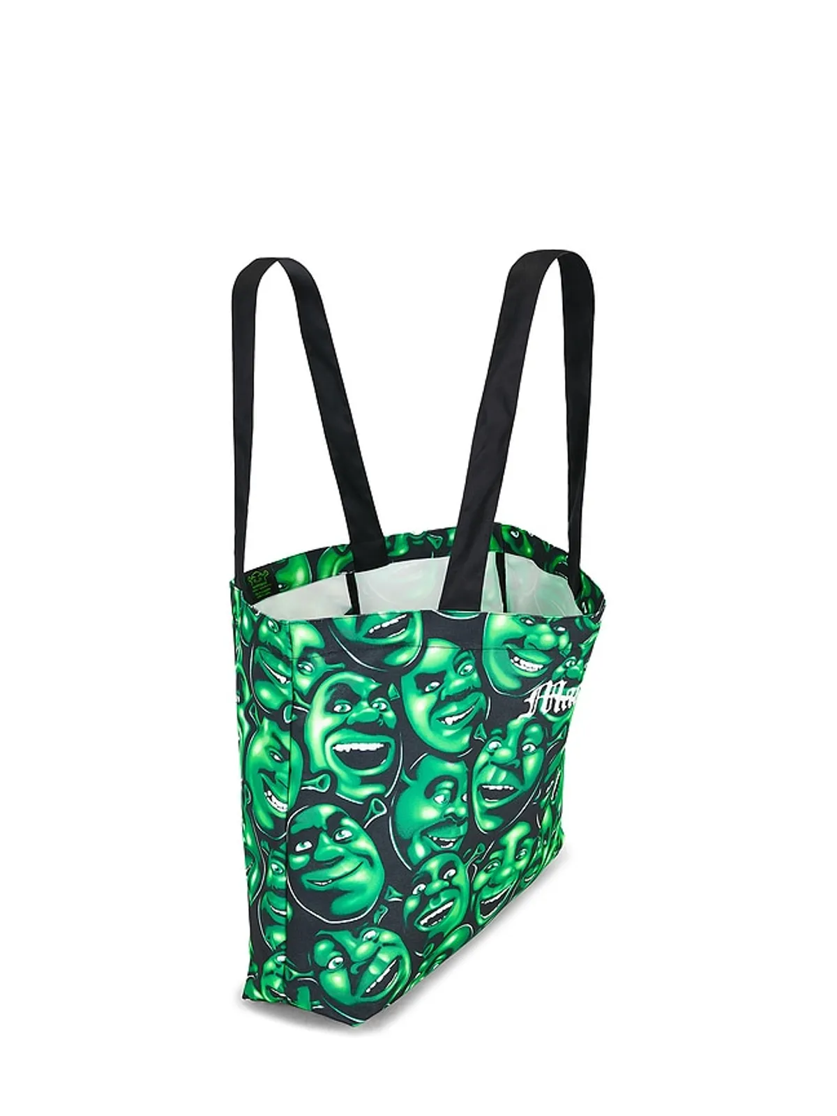 Market トートバッグ - Black,Green. - 画像4