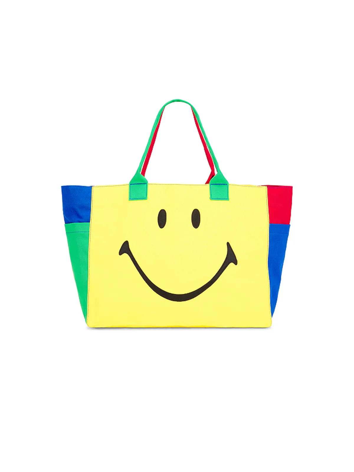 Market トートバッグ - Yellow,Blue. - 画像1