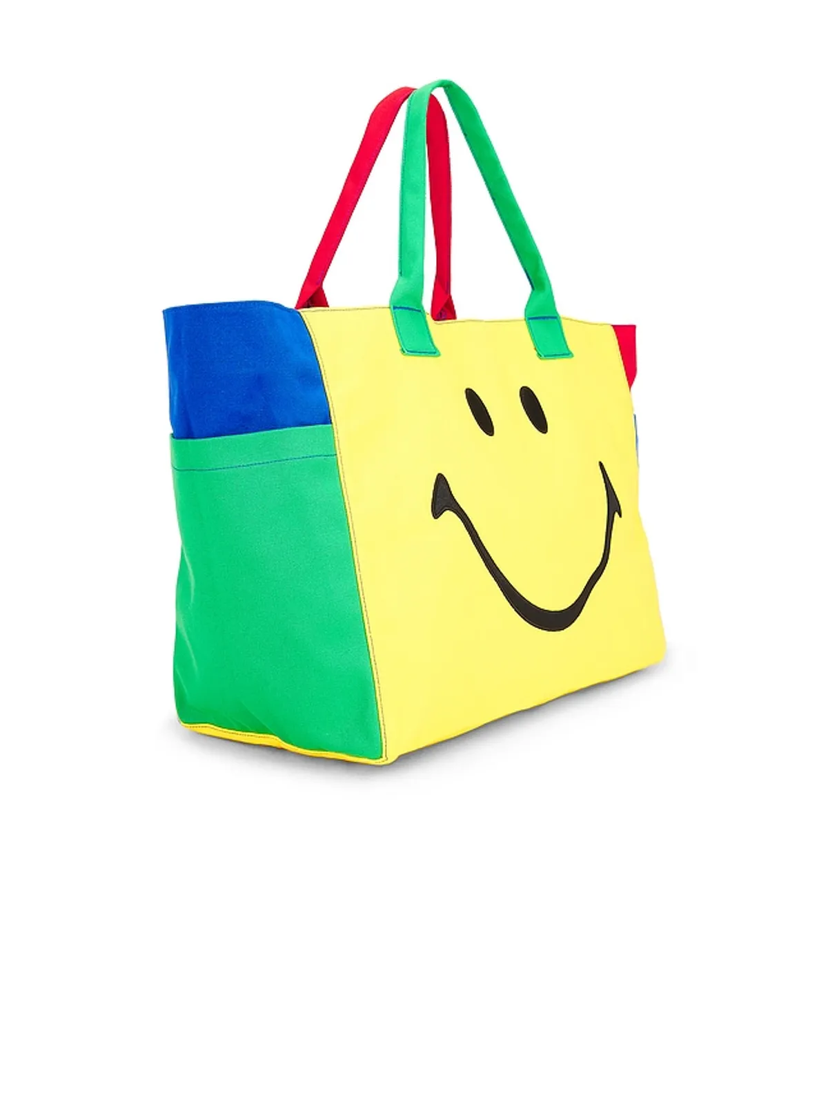 Market トートバッグ - Yellow,Blue. - 画像3