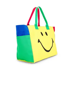 Market トートバッグ - Yellow,Blue. - サムネイル3