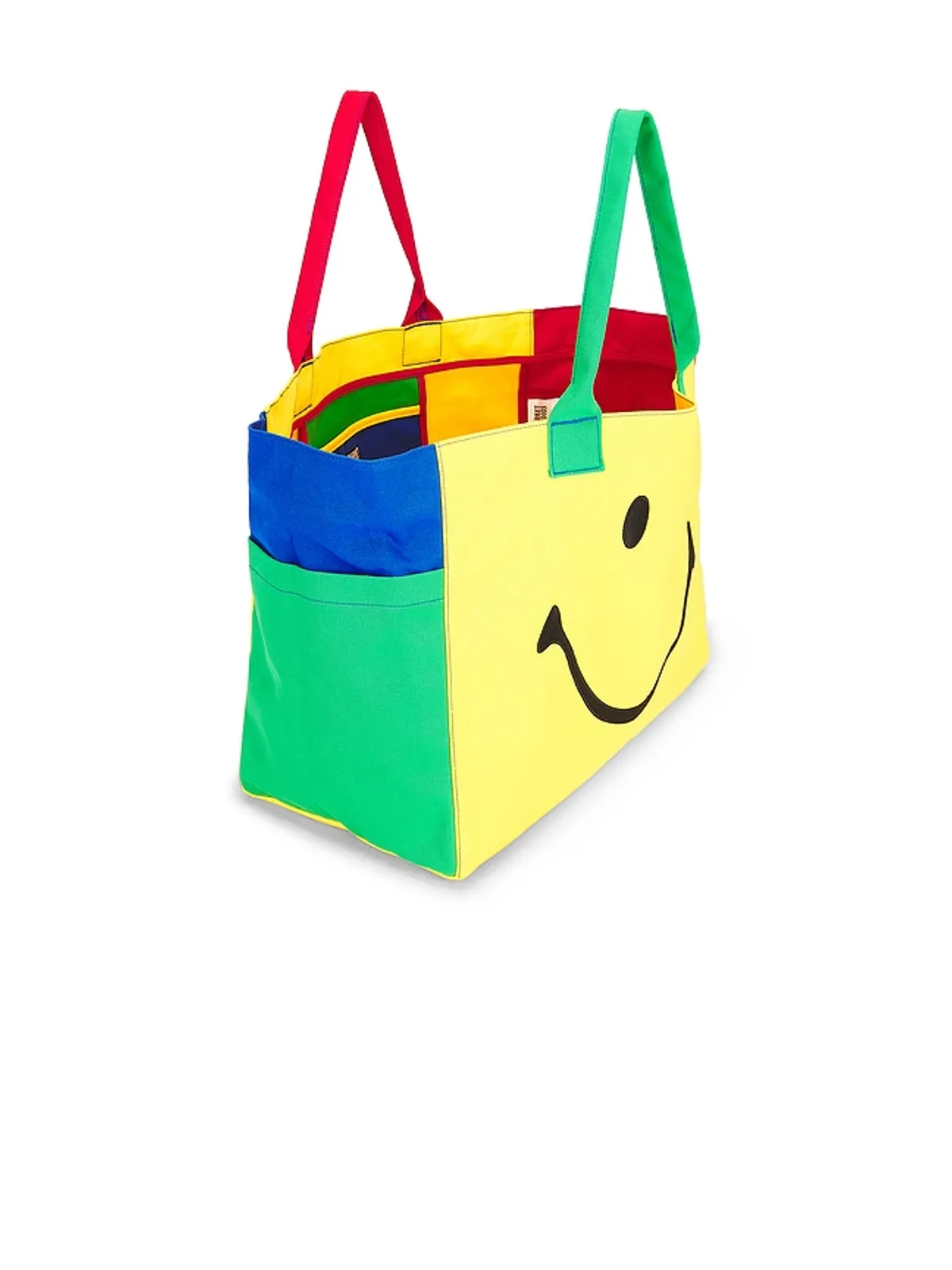 Market トートバッグ - Yellow,Blue. - 画像4
