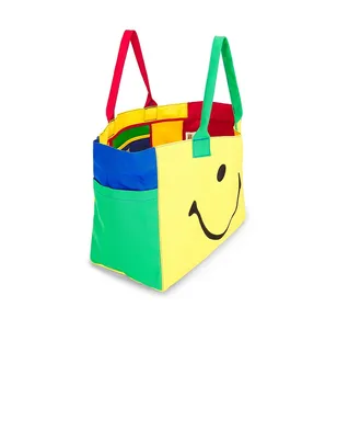 Market トートバッグ - Yellow,Blue. - サムネイル4
