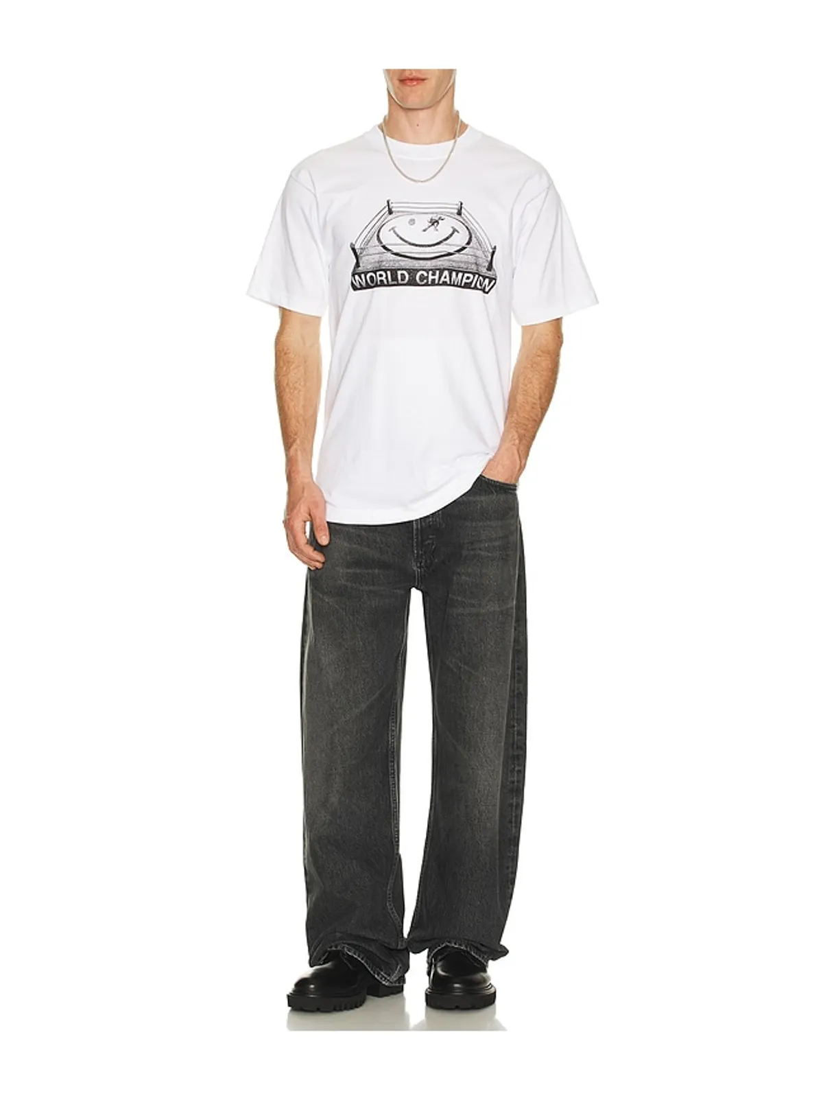 Market SMILEY Tシャツ - 画像3