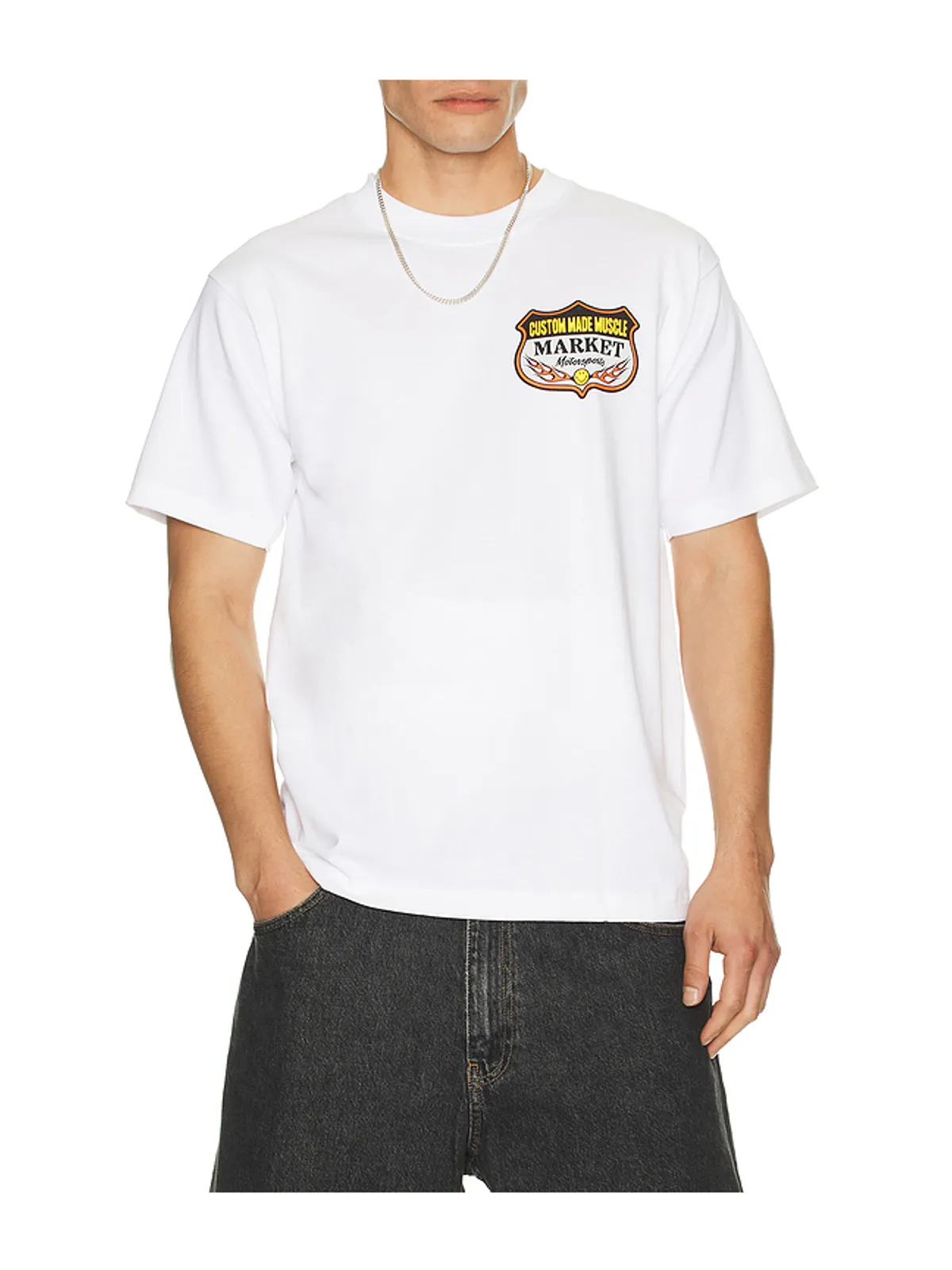 Market SMILEY Tシャツ - 画像2