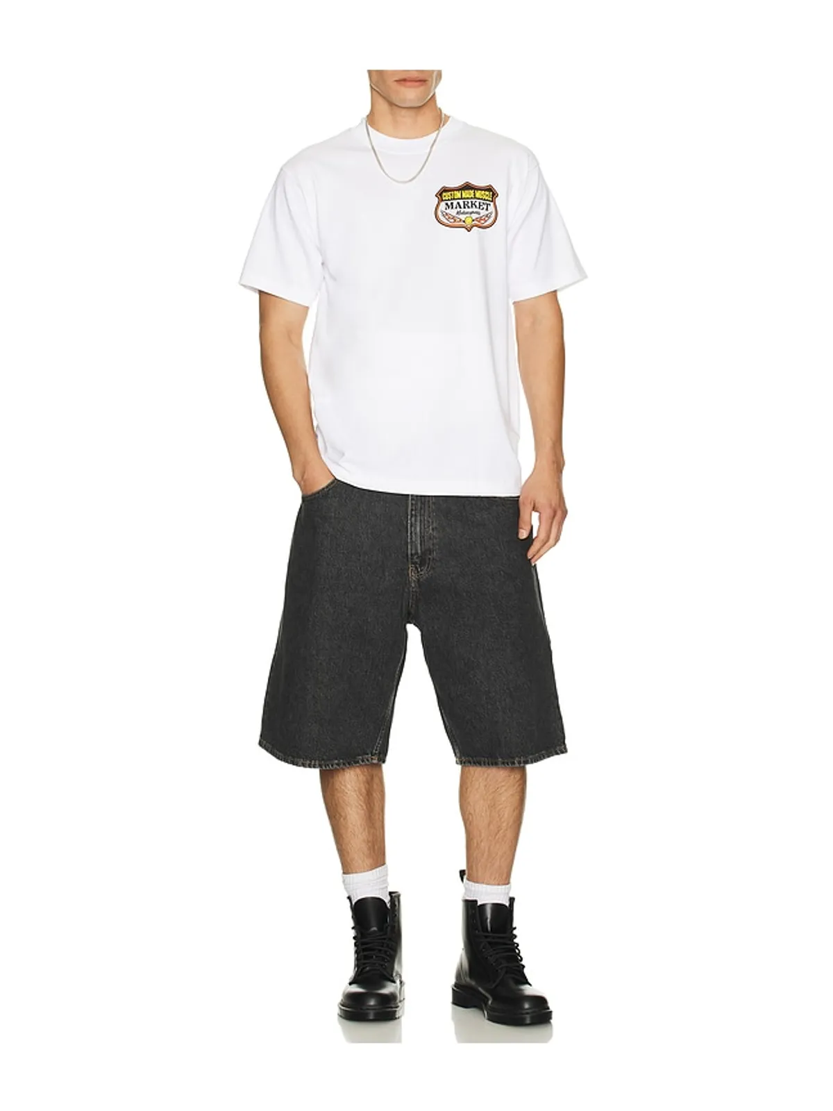 Market SMILEY Tシャツ - 画像3