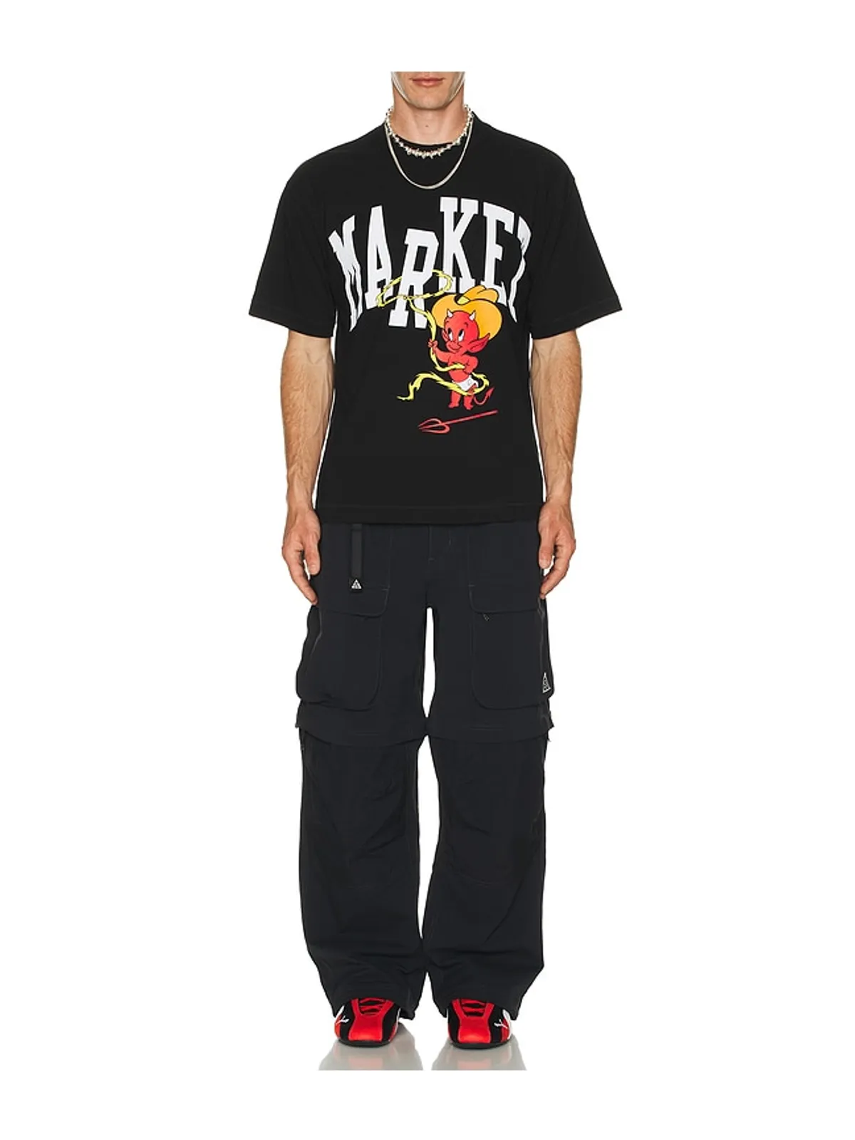 Market HOT STUFF Tシャツ - 画像4