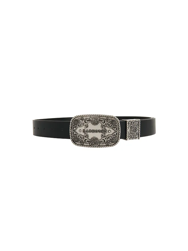 Markgong Markgong VINTAGE CARVED PLATE BUCKLE ベルトの商品画像
