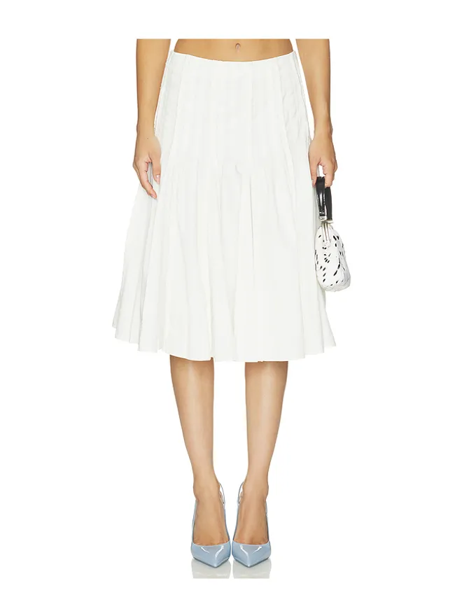 Markgong Markgong PLEATED MIDI スカートの商品画像