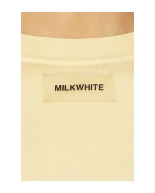 Milkwhite ショートスリーブセーター - サムネイル5