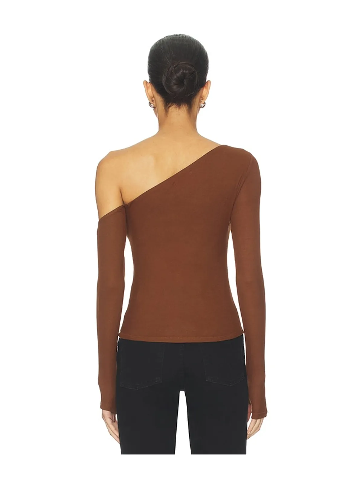 Michael Lauren Magdaleno Asymmetrical Cold Shoulder Top - 画像3