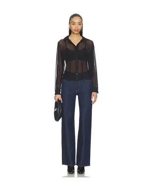 Michael Lauren ALAMEDA メッシュ長袖ボタンアップシャツ - サムネイル4