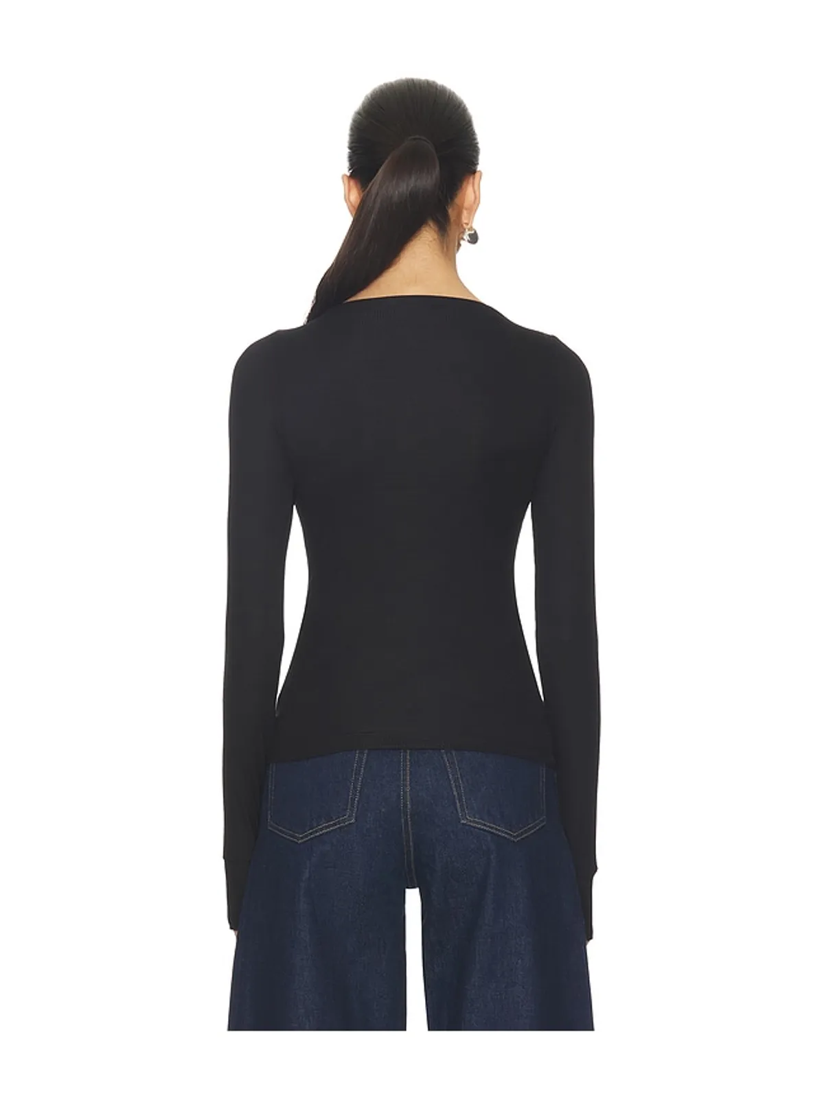 Michael Lauren Aldric Longsleeve Top - 画像3