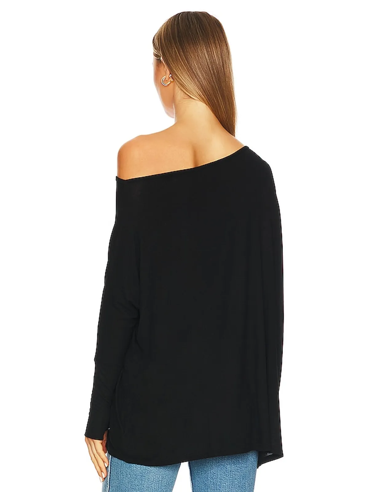 Michael Lauren DEUCE OVERSIZED コールドショルダートップ - 画像3