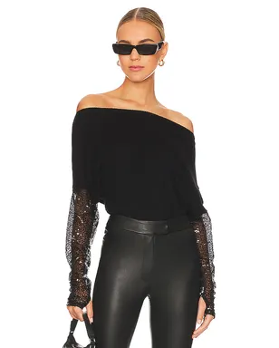 Michael Lauren BOAT NECK トップ - サムネイル1